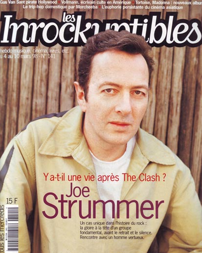 INROCKUPTIBLES | LES magazine side cover Issue 141 4 March 1998