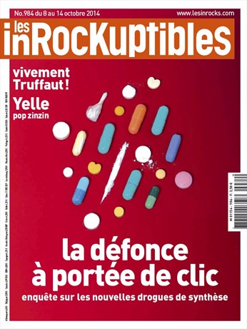 INROCKUPTIBLES | LES magazine side cover Issue 984 8 October 2014