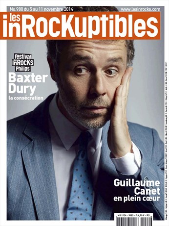 INROCKUPTIBLES | LES magazine side cover Issue 988 5 November 2014