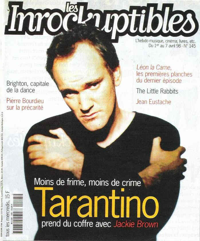 INROCKUPTIBLES | LES magazine side cover Issue 145 1 April 1998