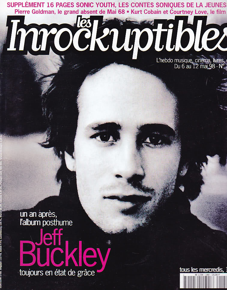INROCKUPTIBLES | LES magazine side cover Issue 150 6 May 1998