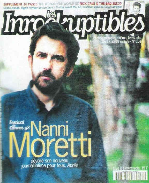 INROCKUPTIBLES | LES magazine side cover Issue 151 13 May 1998