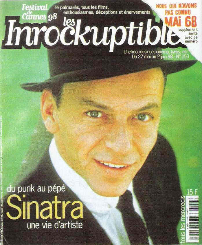 INROCKUPTIBLES | LES magazine side cover Issue 153 27 May 1998