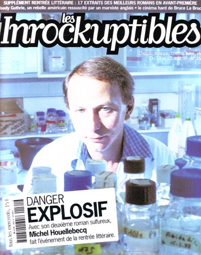 INROCKUPTIBLES | LES magazine side cover Issue 161 19 August 1998