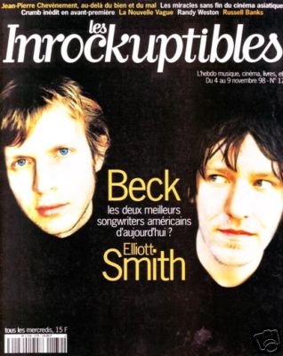 INROCKUPTIBLES | LES magazine side cover Issue 172 4 November 1998