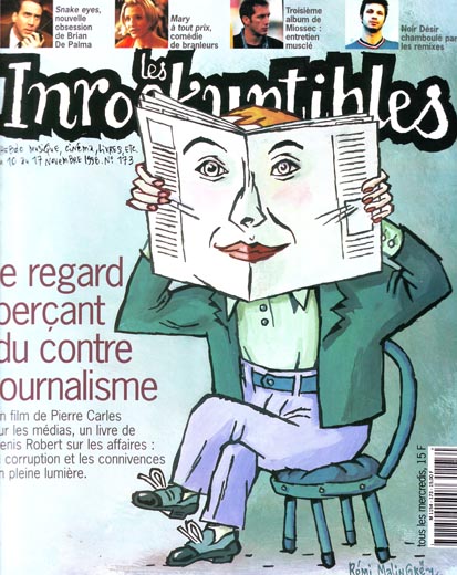INROCKUPTIBLES | LES magazine side cover Issue 173 10 November 1998