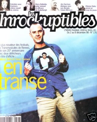INROCKUPTIBLES | LES magazine side cover Issue 176 2 December 1998