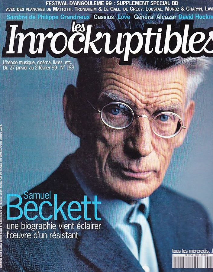 INROCKUPTIBLES | LES magazine side cover Issue 183 27 January 1999