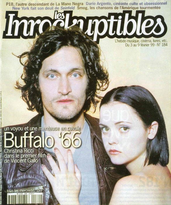 INROCKUPTIBLES | LES magazine side cover Issue 184 3 February 1999