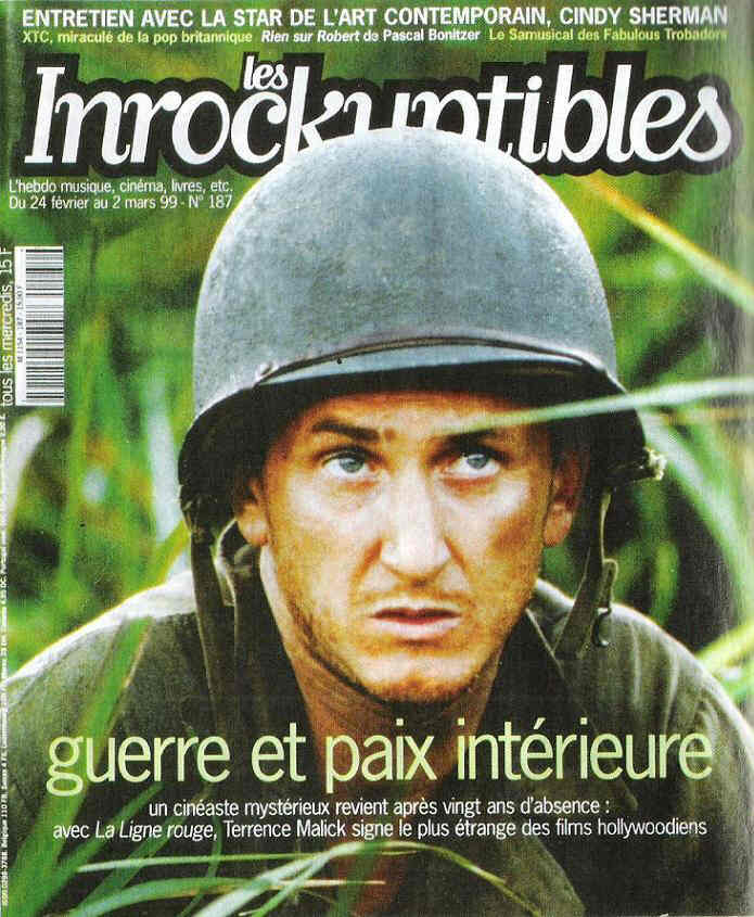 INROCKUPTIBLES | LES magazine side cover Issue 187 24 February 1999