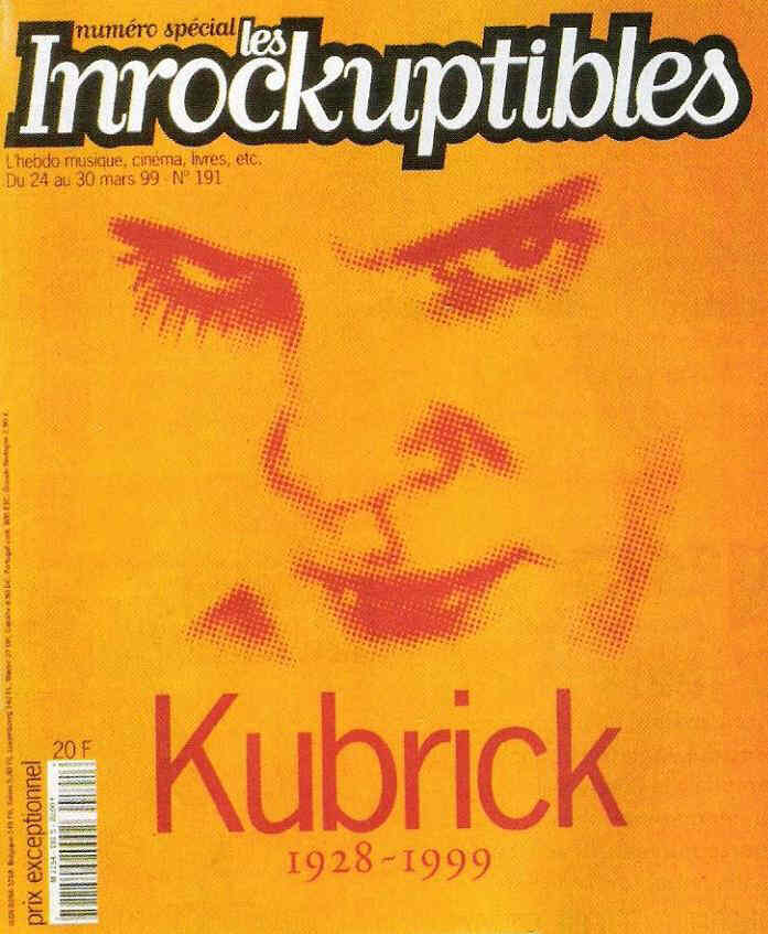 INROCKUPTIBLES | LES magazine side cover Issue 191 24 March 1999