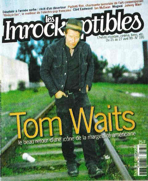 INROCKUPTIBLES | LES magazine side cover Issue 195 21 April 1999