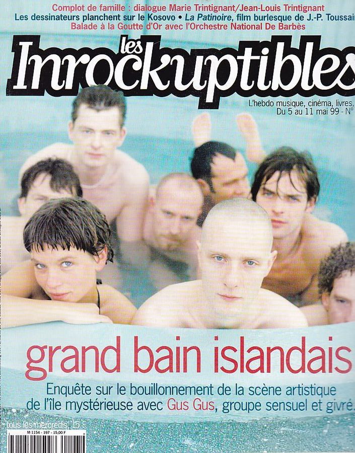 INROCKUPTIBLES | LES magazine side cover Issue 197 5 May 1999