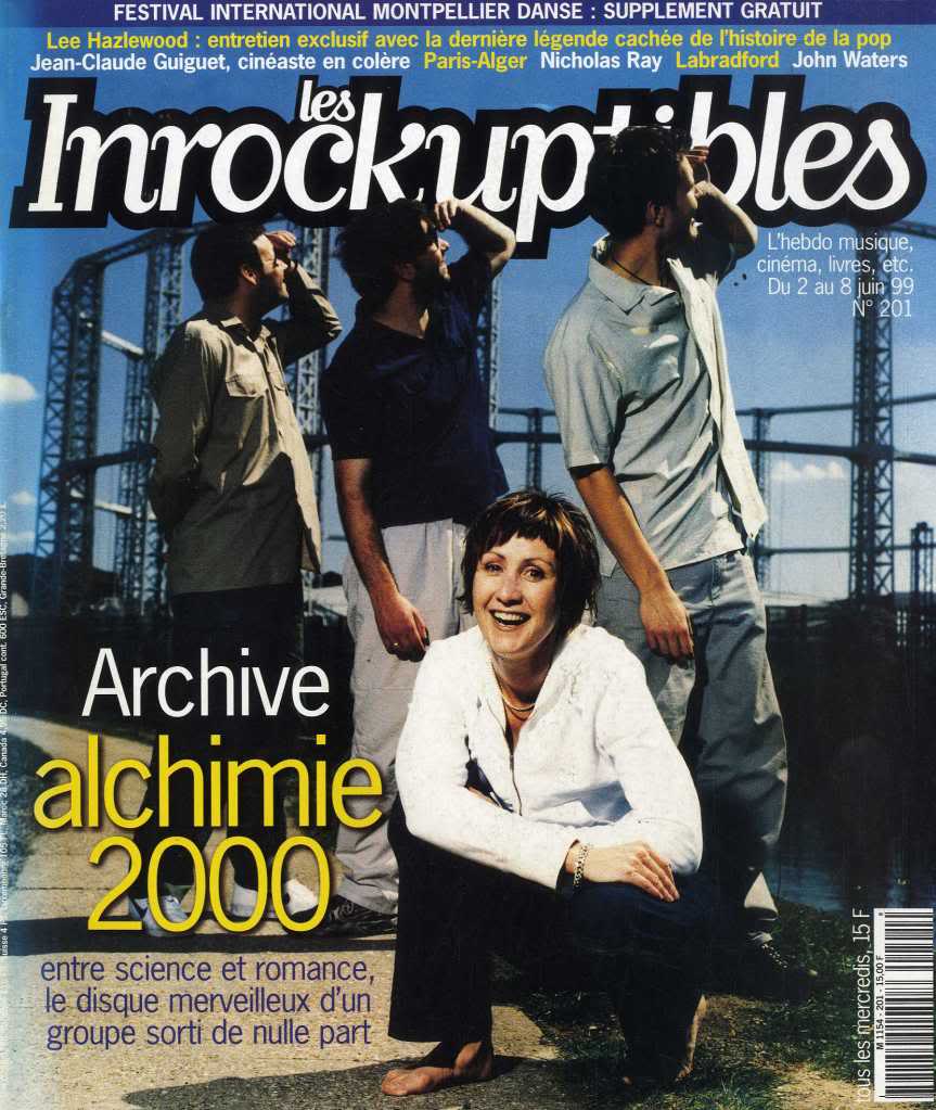 INROCKUPTIBLES | LES magazine side cover Issue 201 2 June 1999