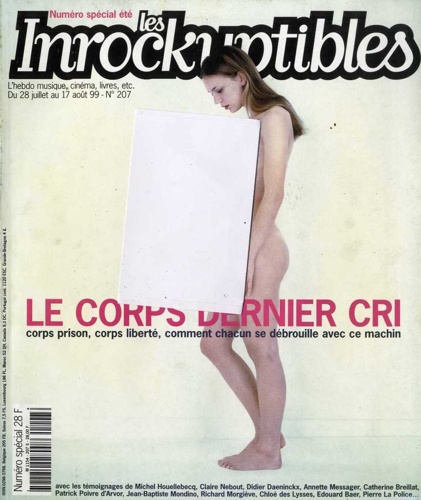 INROCKUPTIBLES | LES magazine side cover Issue 207 28 July 1999