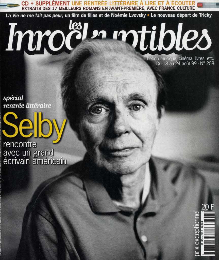 INROCKUPTIBLES | LES magazine side cover Issue 208 18 August 1999