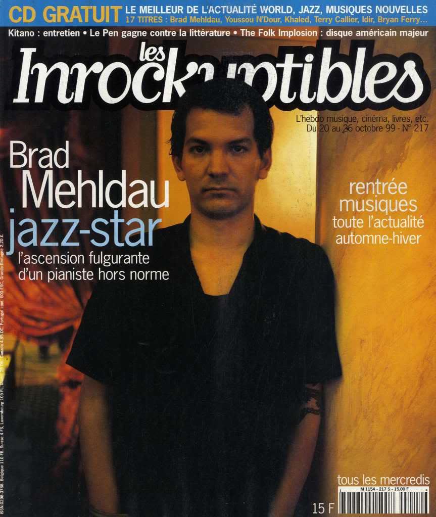 INROCKUPTIBLES | LES magazine side cover Issue 217 20 October 1999