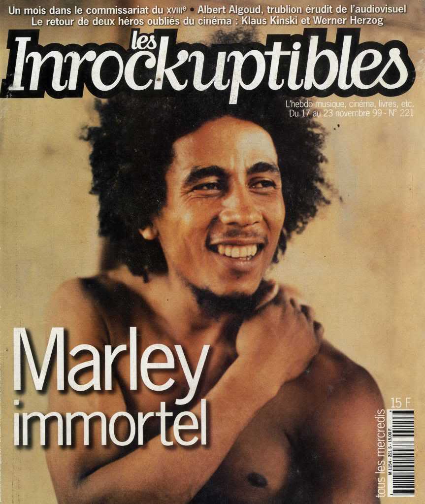 INROCKUPTIBLES | LES magazine side cover Issue 221 17 November 1999