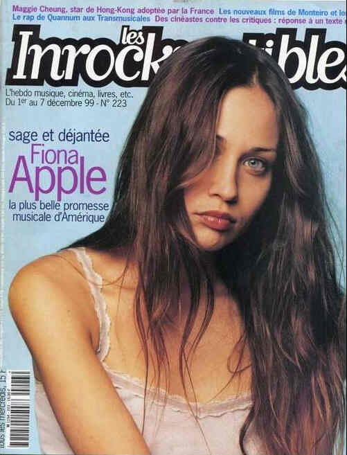 INROCKUPTIBLES | LES magazine side cover Issue 223 1 December 1999