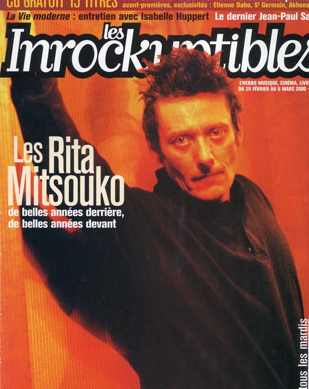 INROCKUPTIBLES | LES magazine side cover Issue 232 29 February 2000
