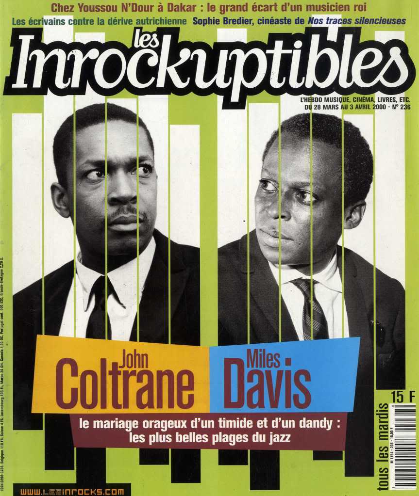 INROCKUPTIBLES | LES magazine side cover Issue 236 28 March 2000