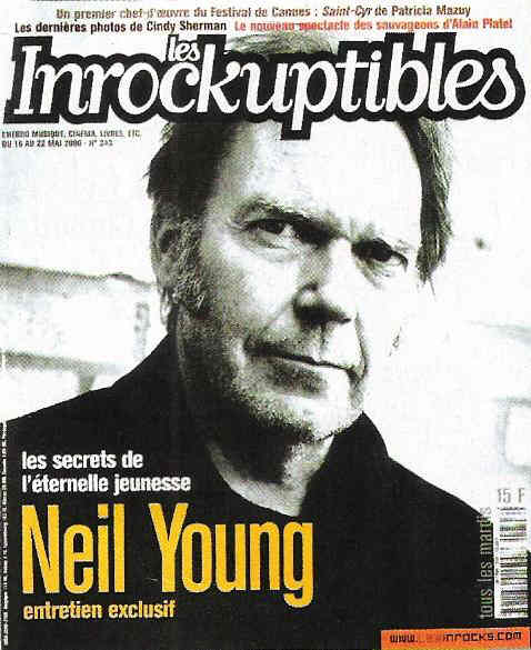 INROCKUPTIBLES | LES magazine side cover Issue 243 16 May 2000