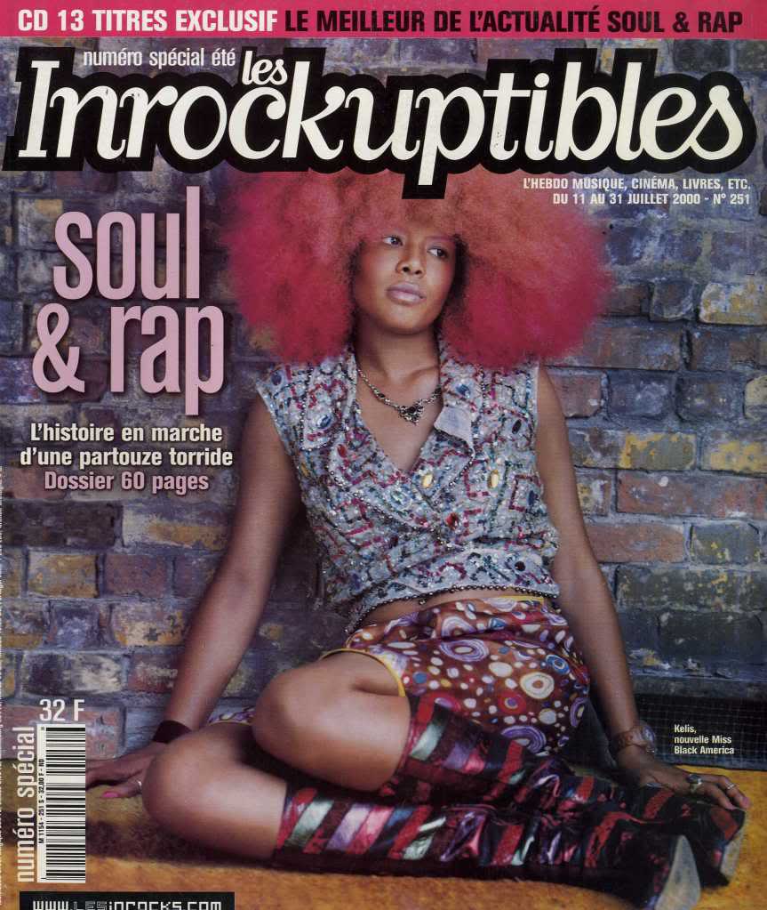 INROCKUPTIBLES | LES magazine side cover Issue 251 25 July 2000