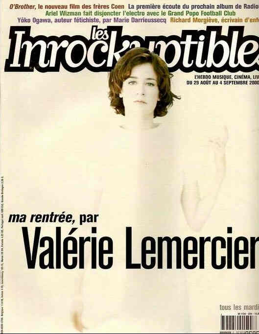 INROCKUPTIBLES | LES magazine side cover Issue 254 29 August 2000