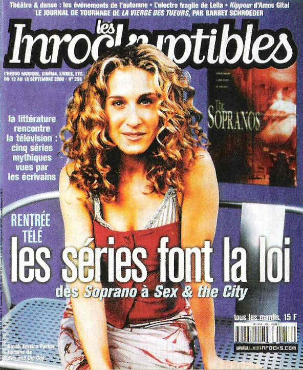 INROCKUPTIBLES | LES magazine side cover Issue 256 12 September 2000