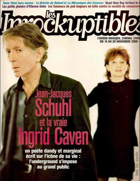 INROCKUPTIBLES | LES magazine side cover Issue 265 14 November 2000