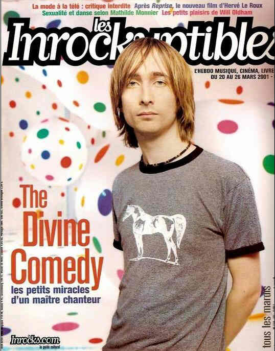 INROCKUPTIBLES | LES magazine side cover Issue 282 20 March 2001