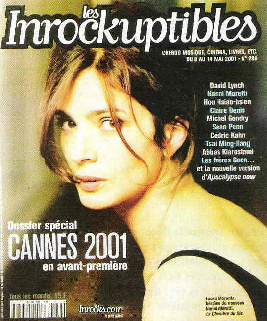 INROCKUPTIBLES | LES magazine side cover Issue 289 8 May 2001