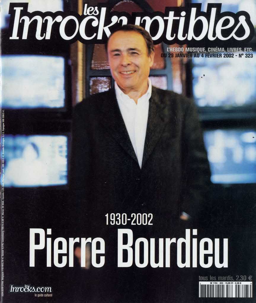 INROCKUPTIBLES | LES magazine side cover Issue 323 29 January 2002