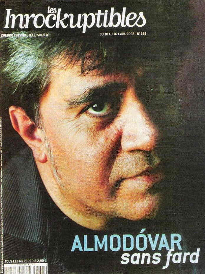 INROCKUPTIBLES | LES magazine side cover Issue 333 10 April 2002