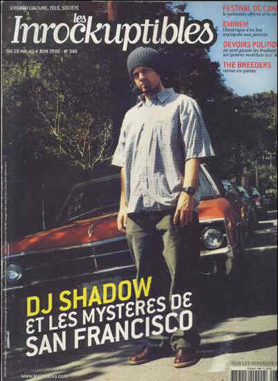 INROCKUPTIBLES | LES magazine side cover Issue 340 29 May 2002