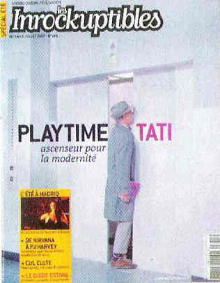 INROCKUPTIBLES | LES magazine side cover Issue 345 3 July 2002