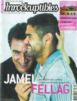 INROCKUPTIBLES | LES magazine side cover Issue 349 31 July 2002