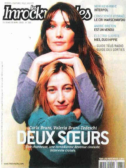 INROCKUPTIBLES | LES magazine side cover Issue 385 16 April 2003