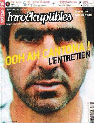 INROCKUPTIBLES | LES magazine side cover Issue 396 2 July 2003