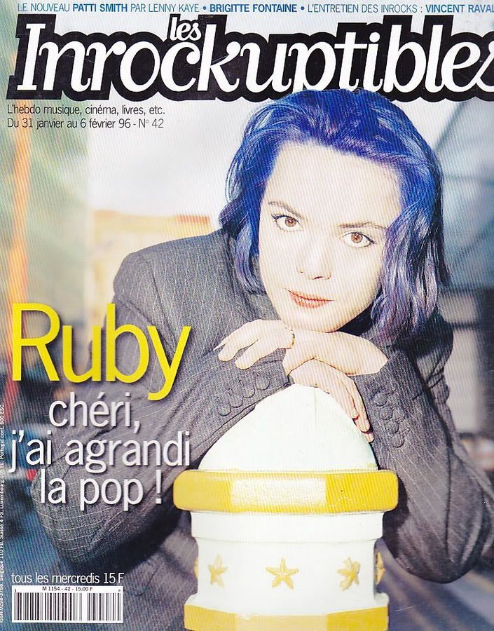 INROCKUPTIBLES | LES magazine side cover Issue 42 31 January 1996