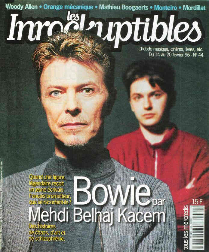INROCKUPTIBLES | LES magazine side cover Issue 44 14 February 1996