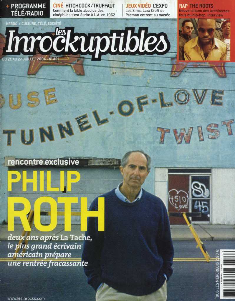 INROCKUPTIBLES | LES magazine side cover Issue 451 21 July 2004