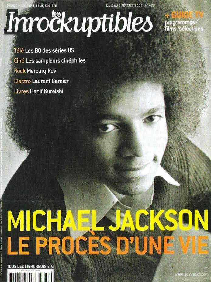 INROCKUPTIBLES | LES magazine side cover Issue 479 2 February 2005