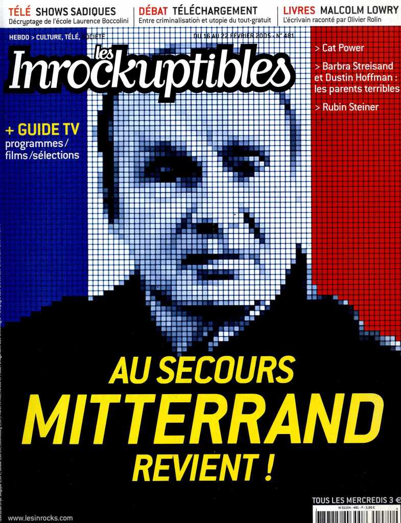 INROCKUPTIBLES | LES magazine side cover Issue 481 16 February 2005