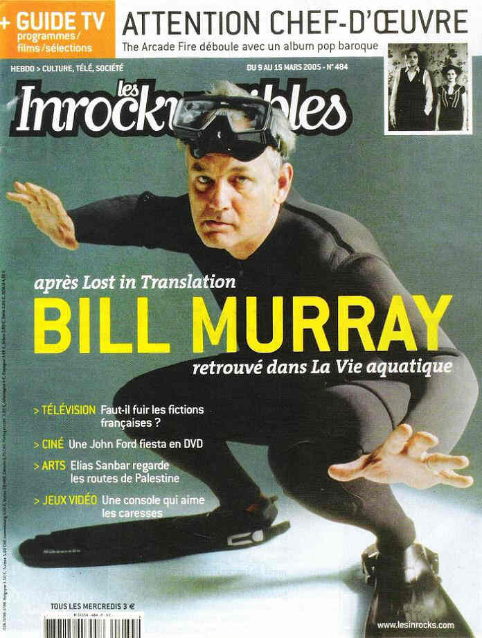 INROCKUPTIBLES | LES magazine side cover Issue 484 9 March 2005