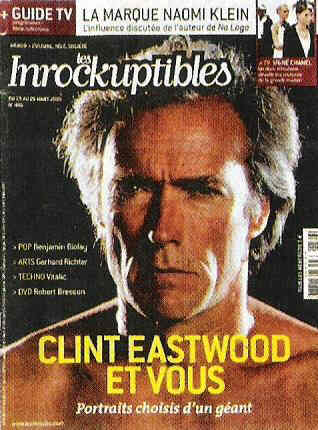 INROCKUPTIBLES | LES magazine side cover Issue 486 23 March 2005