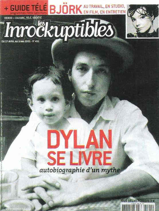 INROCKUPTIBLES | LES magazine side cover Issue 491 27 April 2005