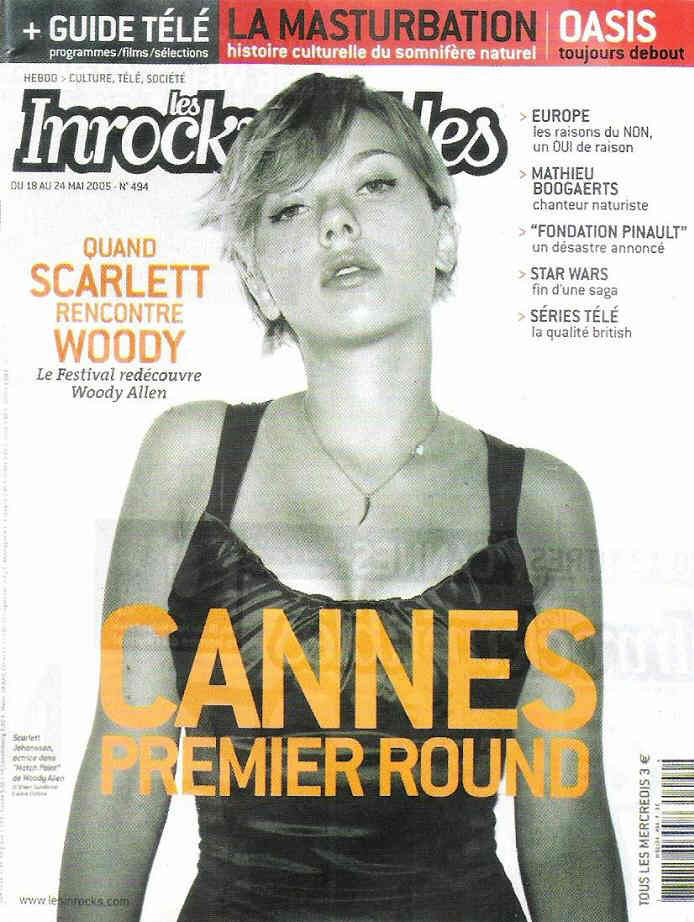 INROCKUPTIBLES | LES magazine side cover Issue 494 18 May 2005
