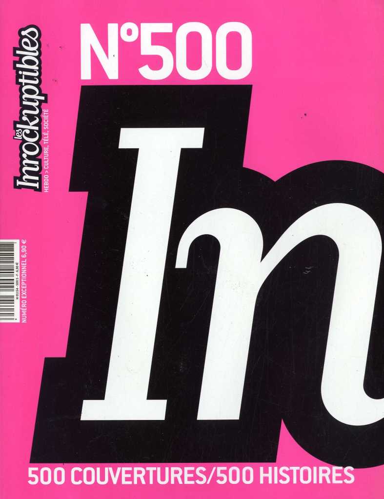 INROCKUPTIBLES | LES magazine side cover Issue 500 29 June 2005