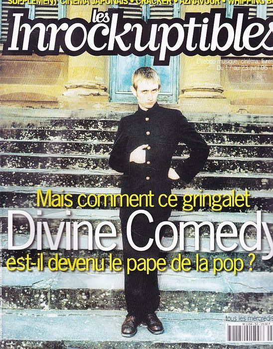 INROCKUPTIBLES | LES magazine side cover Issue 53 17 April 1996
